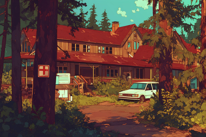 nate and luke&#39;s cabin